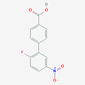 2'-Fluoro-5'-nitro[1,1'-biphenyl]-4-carboxylic acid