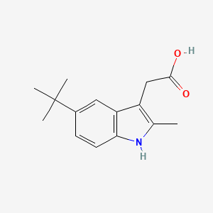 (5-tert-butyl-2-methyl-1H-indol-3-yl)acetic acid