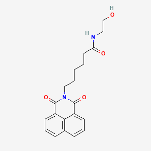 6-(1,3-dioxobenzo[de]isoquinolin-2-yl)-N-(2-hydroxyethyl)hexanamide