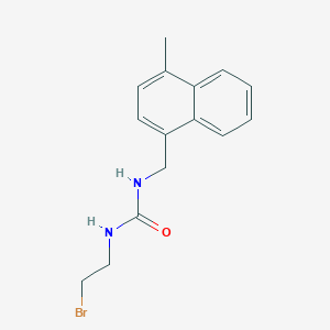 Urea, 1-(2-bromoethyl)-3-(4-methyl-1-naphthylmethyl)-