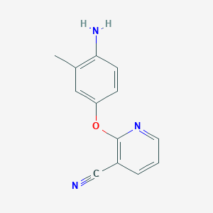 2-(4-Amino-3-methylphenoxy)pyridine-3-carbonitrile