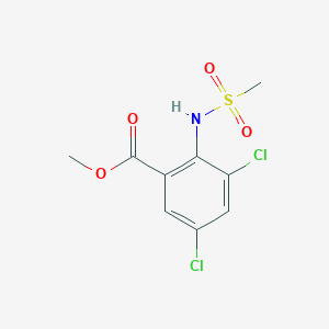Methyl 3,5-dichloro-2-(methanesulfonamido)benzoate