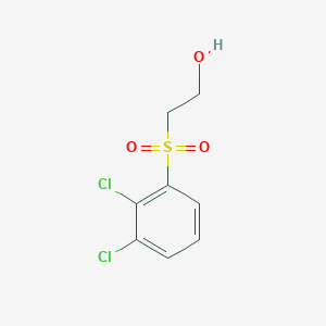 molecular formula C8H8Cl2O3S B2464792 2,3-Dichlorophenylsulfonylethanol CAS No. 688763-03-3