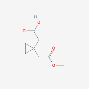 (1-Methoxycarbonylmethyl-cyclopropyl)-acetic acid