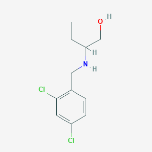 2-{[(2,4-Dichlorophenyl)methyl]amino}butan-1-ol