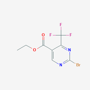 Ethyl 2-bromo-4-(trifluoromethyl)pyrimidine-5-carboxylate
