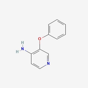 molecular formula C11H10N2O B2465750 3-Phenoxypyridin-4-amine CAS No. 132038-33-6