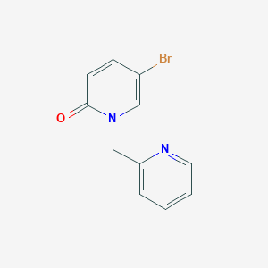 5-Bromo-1-(pyridin-2-ylmethyl)pyridin-2(1H)-one