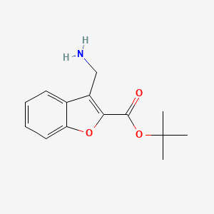 Tert-butyl 3-(aminomethyl)-1-benzofuran-2-carboxylate