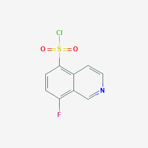 8-Fluoroisoquinoline-5-sulfonyl chloride