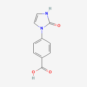 4-(2-oxo-2,3-dihydro-1H-imidazol-1-yl)benzoic acid