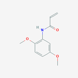 molecular formula C11H13NO3 B2465975 N-(2,5-dimethoxyphenyl)prop-2-enamide CAS No. 114783-45-8