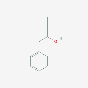 molecular formula C12H18O B2466083 3,3-Dimethyl-1-phenylbutan-2-ol CAS No. 50695-92-6
