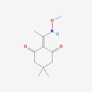 2-(1-(Methoxyimino)ethyl)-5,5-dimethyl-3-hydroxycyclohex-2-en-1-one