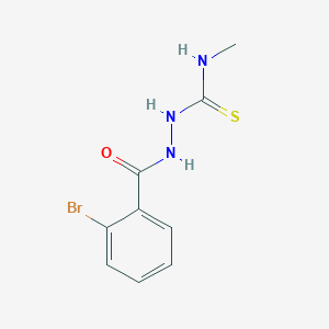 2-(2-bromobenzoyl)-N-methylhydrazinecarbothioamide