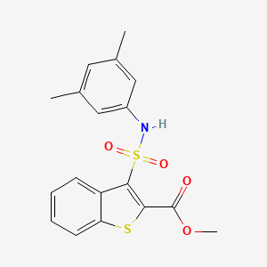 Methyl 3-[(3,5-dimethylphenyl)sulfamoyl]-1-benzothiophene-2-carboxylate