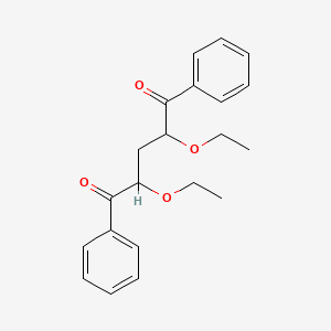 2,4-Diethoxy-1,5-diphenylpentane-1,5-dione