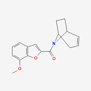 (1R,5S)-8-azabicyclo[3.2.1]oct-2-en-8-yl(7-methoxybenzofuran-2-yl)methanone
