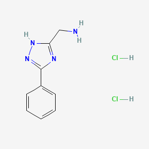 (5-Phenyl-4H-1,2,4-Triazol-3-Yl)Methanamine Dihydrochloride