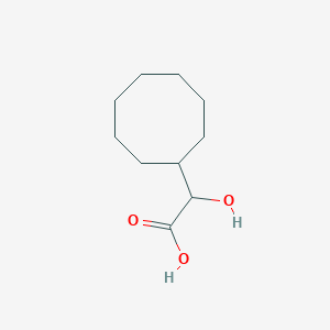 molecular formula C10H18O3 B2466506 2-环辛基-2-羟基乙酸 CAS No. 1516784-64-7