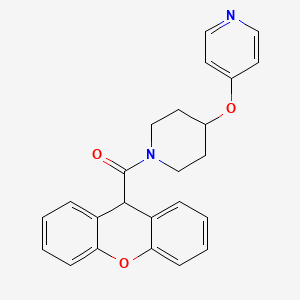 (4-(pyridin-4-yloxy)piperidin-1-yl)(9H-xanthen-9-yl)methanone