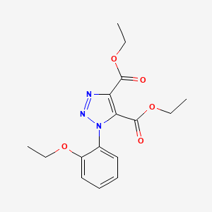 diethyl 1-(2-ethoxyphenyl)-1H-1,2,3-triazole-4,5-dicarboxylate