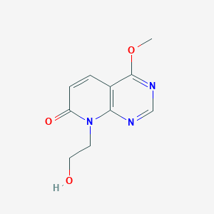 8-(2-hydroxyethyl)-4-methoxypyrido[2,3-d]pyrimidin-7(8H)-one