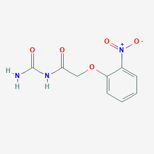 N-(aminocarbonyl)-2-(2-nitrophenoxy)acetamide