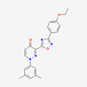 N-cycloheptyl-4-(3,4-dimethyl-1H-pyrazol-5-yl)-2,5-dimethylthiophene-3-sulfonamide