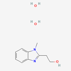 2-(1-Methyl-1H-benzimidazol-2-yl)ethanol dihydrate