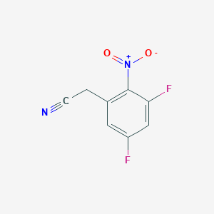 3,5-Difluoro-2-nitrophenylacetonitrile