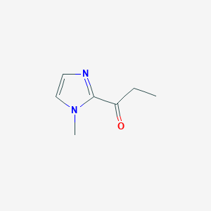 molecular formula C7H10N2O B2466793 1-(1-methyl-1H-imidazol-2-yl)propan-1-one CAS No. 138536-16-0