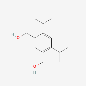 molecular formula C14H22O2 B2467074 (4,6-Diisopropyl-1,3-phenylene)dimethanol CAS No. 32445-22-0