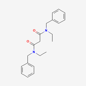 molecular formula C21H26N2O2 B2467083 N,N'-Dibenzyl-N,N'-diethyl-malonamide CAS No. 158268-77-0