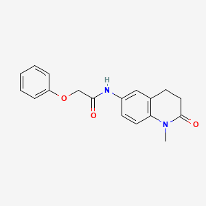 N-(1-methyl-2-oxo-1,2,3,4-tetrahydroquinolin-6-yl)-2-phenoxyacetamide