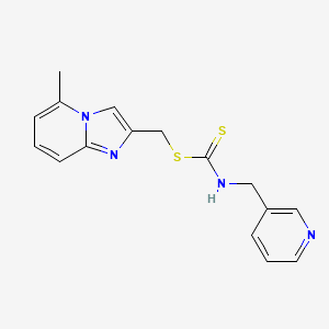 molecular formula C16H16N4S2 B2467177 SARS-CoV-2 3CLpro-IN-13 CAS No. 622794-09-6