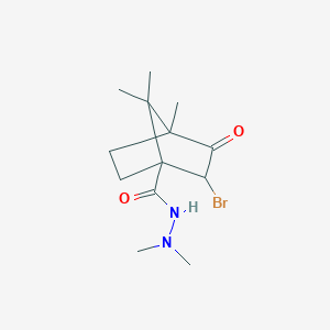 (1S,2S,4S)-2-bromo-N',N',4,7,7-pentamethyl-3-oxobicyclo[2.2.1]heptane-1-carbohydrazide