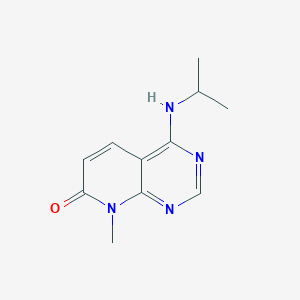 4-(isopropylamino)-8-methylpyrido[2,3-d]pyrimidin-7(8H)-one