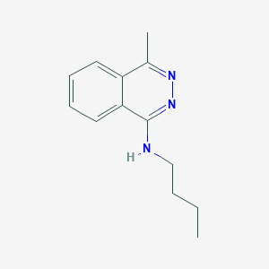 molecular formula C13H17N3 B2467227 N-butyl-4-methylphthalazin-1-amine CAS No. 1153348-43-6
