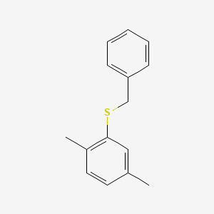 molecular formula C15H16S B2467235 Benzyl(2,5-dimethylphenyl)sulfane CAS No. 5023-62-1