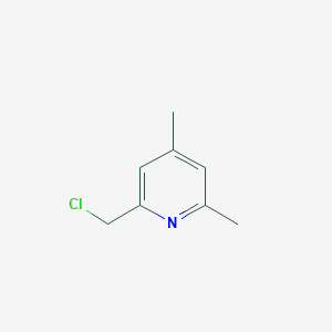 molecular formula C8H10ClN B2467252 2-(Chloromethyl)-4,6-dimethylpyridine CAS No. 4472-55-3