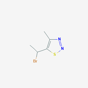 5-(1-Bromoethyl)-4-methyl-1,2,3-thiadiazole