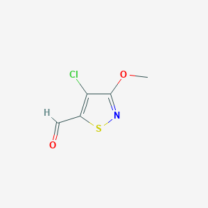 4-Chloro-3-methoxy-1,2-thiazole-5-carbaldehyde
