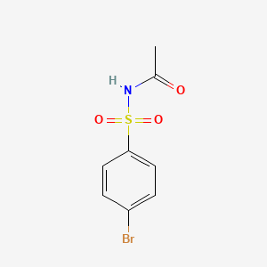 molecular formula C8H8BrNO3S B2467564 N-(4-bromobenzenesulfonyl)acetamide CAS No. 152675-32-6