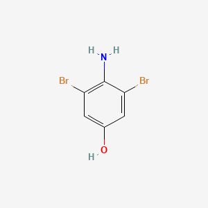 molecular formula C6H5Br2NO B2467643 4-Amino-3,5-dibromophenol CAS No. 188721-64-4