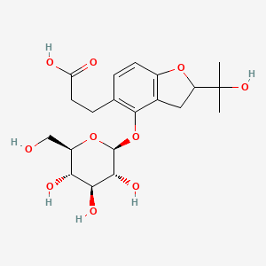 molecular formula C20H28O10 B2467652 Hyuganoside II CAS No. 214778-45-7
