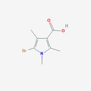 5-Bromo-1,2,4-trimethylpyrrole-3-carboxylic acid