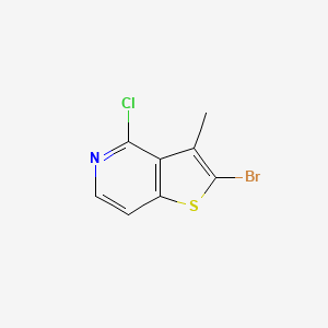 2-Bromo-4-chloro-3-methylthieno[3,2-c]pyridine