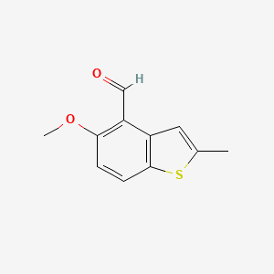 5-Methoxy-2-methyl-1-benzothiophene-4-carbaldehyde