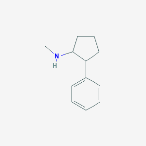 N-methyl-2-phenylcyclopentan-1-amine